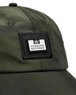Weekend Offender Natadola Baseball Cap Black Forest Green -Weekend Offender AC1A01 NATADOLA BLACK FOREST 5528