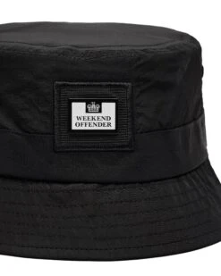 Weekend Offender Long Beach Blvd Bucket Hat Black -Weekend Offender AC1A02 LONG BEACH BLVD BLACK 5462