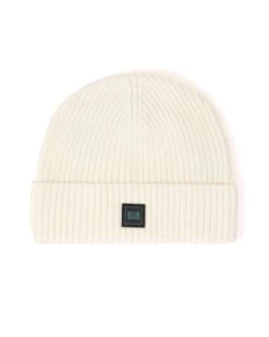 Weekend Offender Kettama Rib Knit Beanie Ivory