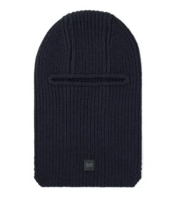 Weekend Offender Oden Rib Knit Balaclava Navy