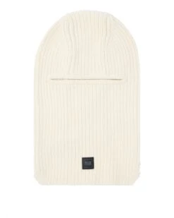 Weekend Offender Oden Rib Knit Balaclava Ivory
