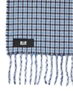 Weekend Offender Nurmagomedov Scarf Blue House Check -Weekend Offender ACAW2309 NURMAGOMEDOV BLUE HOUSE CHECK 5206