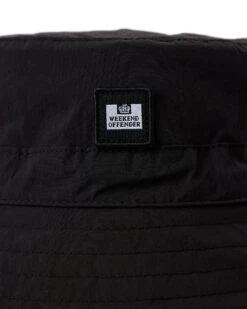 Weekend Offender Molina Packable Bucket Hat Black -Weekend Offender ACSS2301 MOLINA BLACK 0229