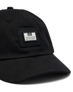 Weekend Offender Louis Baseball Cap Black -Weekend Offender ACSS2315 LOUIS BLACK 2620