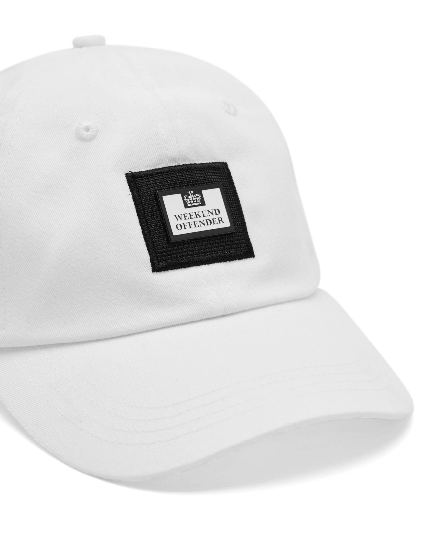 Weekend Offender Louis Baseball Cap White 3 Weekend Offender Louis Baseball Cap White - Image 3