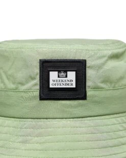 Weekend Offender Long Beach Blvd Bucket Hat Pale Moss Green 5 Weekend Offender Long Beach Blvd Bucket Hat Pale Moss Green -Weekend Offender ACSS2402 LONG BEACH BLVD PALE MOSS10154