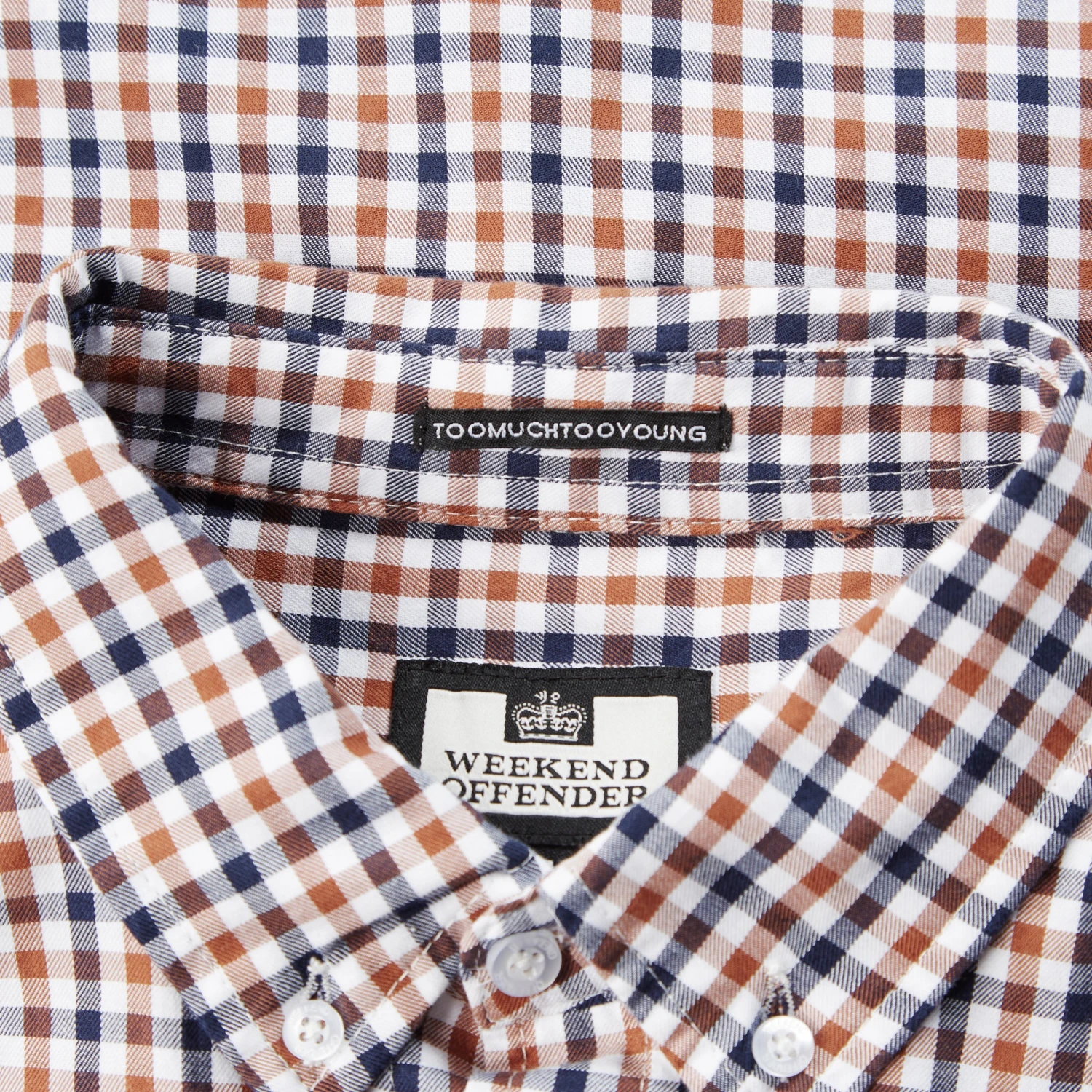 Weekend Offender Check Shirt Woody Check 7 Weekend Offender Check Shirt Woody Check - Image 7