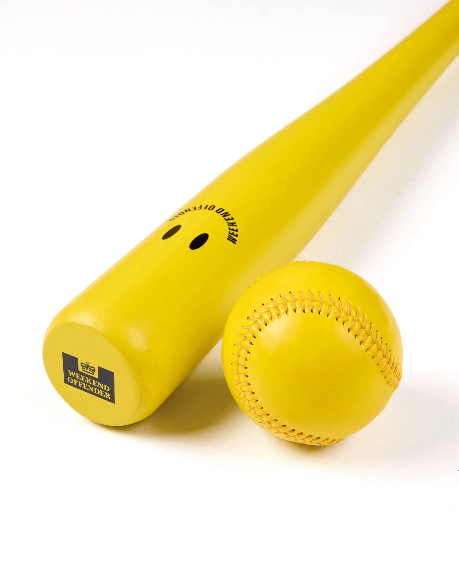 Weekend Offender Acid Ultra Baseball Bat And Ball Yellow 2 Weekend Offender Acid Ultra Baseball Bat And Ball Yellow - Image 2