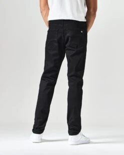 Weekend Offender 444 Tapered Black Denim Jeans 9 Weekend Offender 444 Tapered Black Denim Jeans -Weekend Offender BLACK TAPERED 2235 MODEL