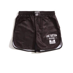 Weekend Offender One Nation Rashguard And Shorts Set Black -Weekend Offender Black SS22 ST ONE NATION MANNEQUIN 2