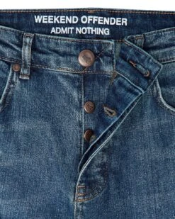 Weekend Offender 444 Easy Washed Vintage Denim Jeans -Weekend Offender DENIM EASY WASHED VINTAGE 7680