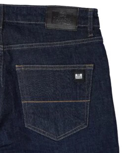 Weekend Offender 444 Tapered Dark Rinsed Denim Jeans -Weekend Offender DENIM TAPERED DARK RINSED 7698