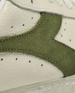 Weekend Offender Diadora Game L Low Waxed Suede Pop Trainers White/Deep Lichen Green -Weekend Offender DIADORA GAME L WAXED POP 5332 bf3ff0d5 4b2c 4360 80d8 4de1ac7e87e3