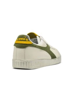 Weekend Offender Diadora Game L Low Waxed Suede Pop Trainers White/Deep Lichen Green -Weekend Offender DIADORA GAME L WAXED POP 5333 409a4f8c e051 4c0e 8edb 3754a2ad92c5