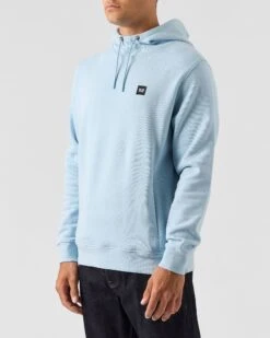 Weekend Offender Ribbe Hoodie Winter Sky Blue -Weekend Offender HDAW2305 RIBBE WINTER SKY 0373