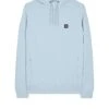 Weekend Offender Ribbe Hoodie Winter Sky Blue