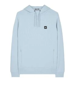Weekend Offender Ribbe Hoodie Winter Sky Blue