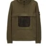 Weekend Offender Tanzmann Mesh Pocket Hoodie Dark Green