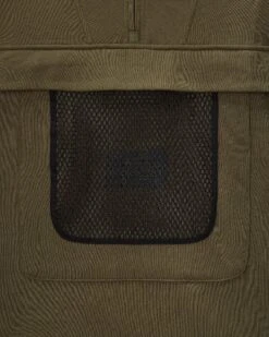 Weekend Offender Tanzmann Mesh Pocket Hoodie Dark Green -Weekend Offender HDAW2308 TANZMANN DARK GREEN 5536