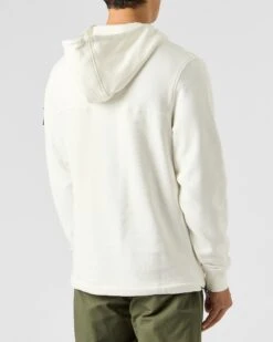 Weekend Offender Tanzmann Mesh Pocket Hoodie Winter White -Weekend Offender HDAW2308 TANZMANN WINTER WHITE 1937 MODEL