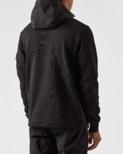 Weekend Offender Caillet Hoodie Black -Weekend Offender HDAW2310 CAILLET BLACK 0275 MODEL