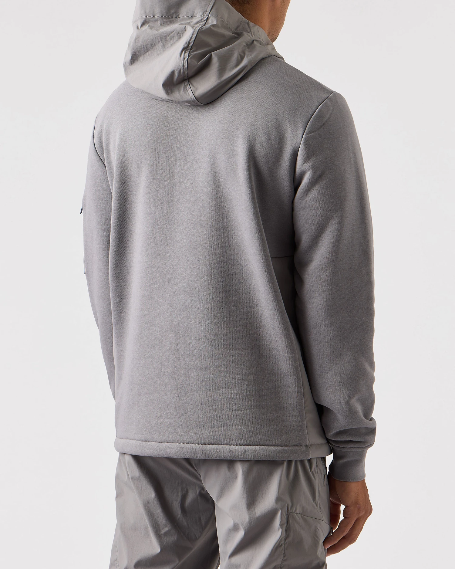 Weekend Offender Caillet Hoodie Light Grey 4 Weekend Offender Caillet Hoodie Light Grey - Image 4