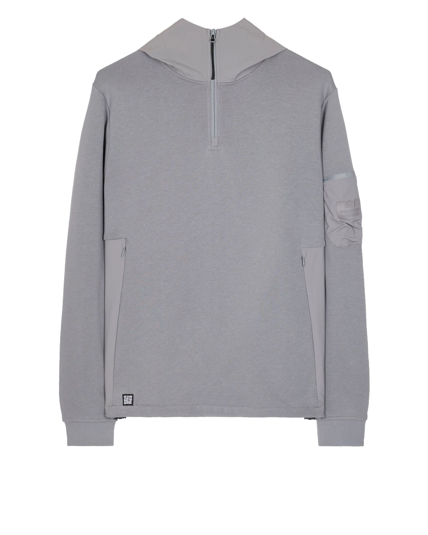 Weekend Offender Caillet Hoodie Light Grey 1 Weekend Offender Caillet Hoodie Light Grey