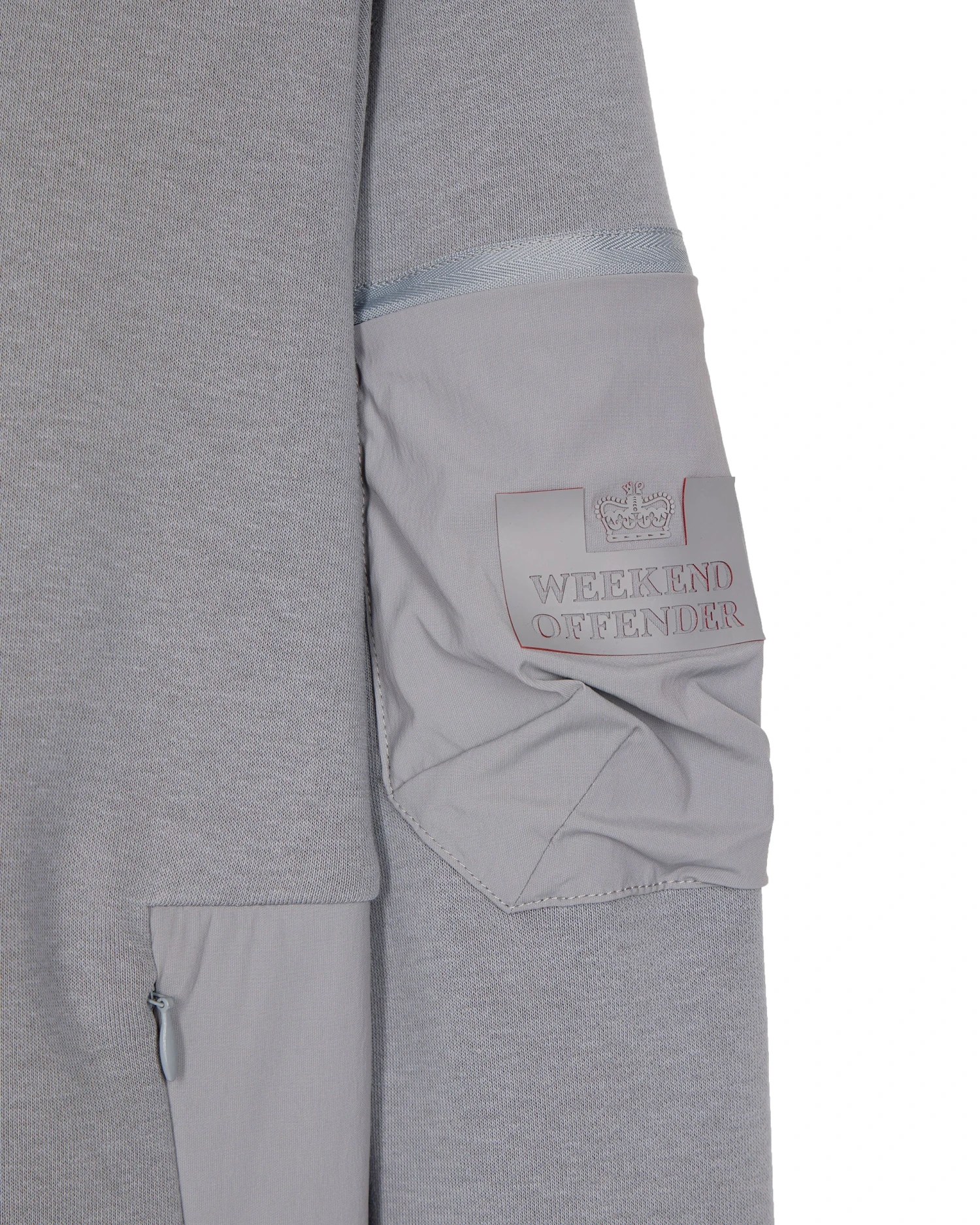 Weekend Offender Caillet Hoodie Light Grey 7 Weekend Offender Caillet Hoodie Light Grey - Image 7