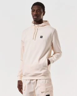 Weekend Offender Ribbe Hoodie Alabaster -Weekend Offender HDSS2401 RIBBE ALABASTER 6569