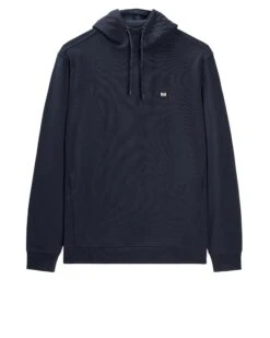 Weekend Offender Ribbe Hoodie Navy