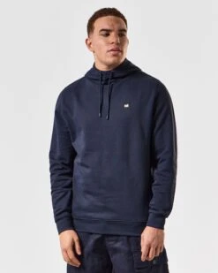 Weekend Offender Ribbe Hoodie Navy 8 Weekend Offender Ribbe Hoodie Navy -Weekend Offender HDSS2401 RIBBE NAVY 5435 MODEL