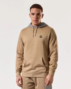 Weekend Offender Mernieres Hoodie Cognac Brown -Weekend Offender HDSS2402 MERNIERES COGNAC 4955 MODEL