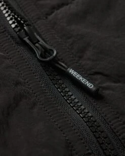 Weekend Offender Saharun Gilet Black -Weekend Offender JK1A04 SAHARUN BLACK 1488 DETAIL
