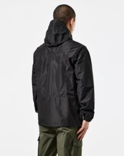 Weekend Offender Football + Festivals Waterproof Pack Away Jacket Black 11 Weekend Offender Football + Festivals Waterproof Pack Away Jacket Black -Weekend Offender JK1A19 FOOTBALL AND FESTIVALS BLACK 0197 MODEL