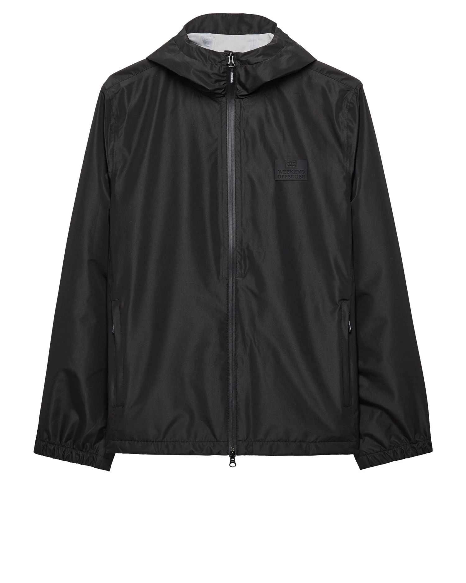 Weekend Offender Football + Festivals Waterproof Pack Away Jacket Black 1 Weekend Offender Football + Festivals Waterproof Pack Away Jacket Black