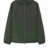 Weekend Offender Technician Fleece Lined Jacket Black Forest Green