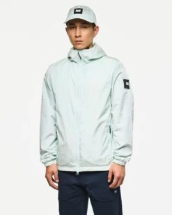 Weekend Offender Technician Fleece Lined Jacket Sea Spray Blue -Weekend Offender JK3A01 TECHNICIAN SEA SPRAY 4779 MODEL