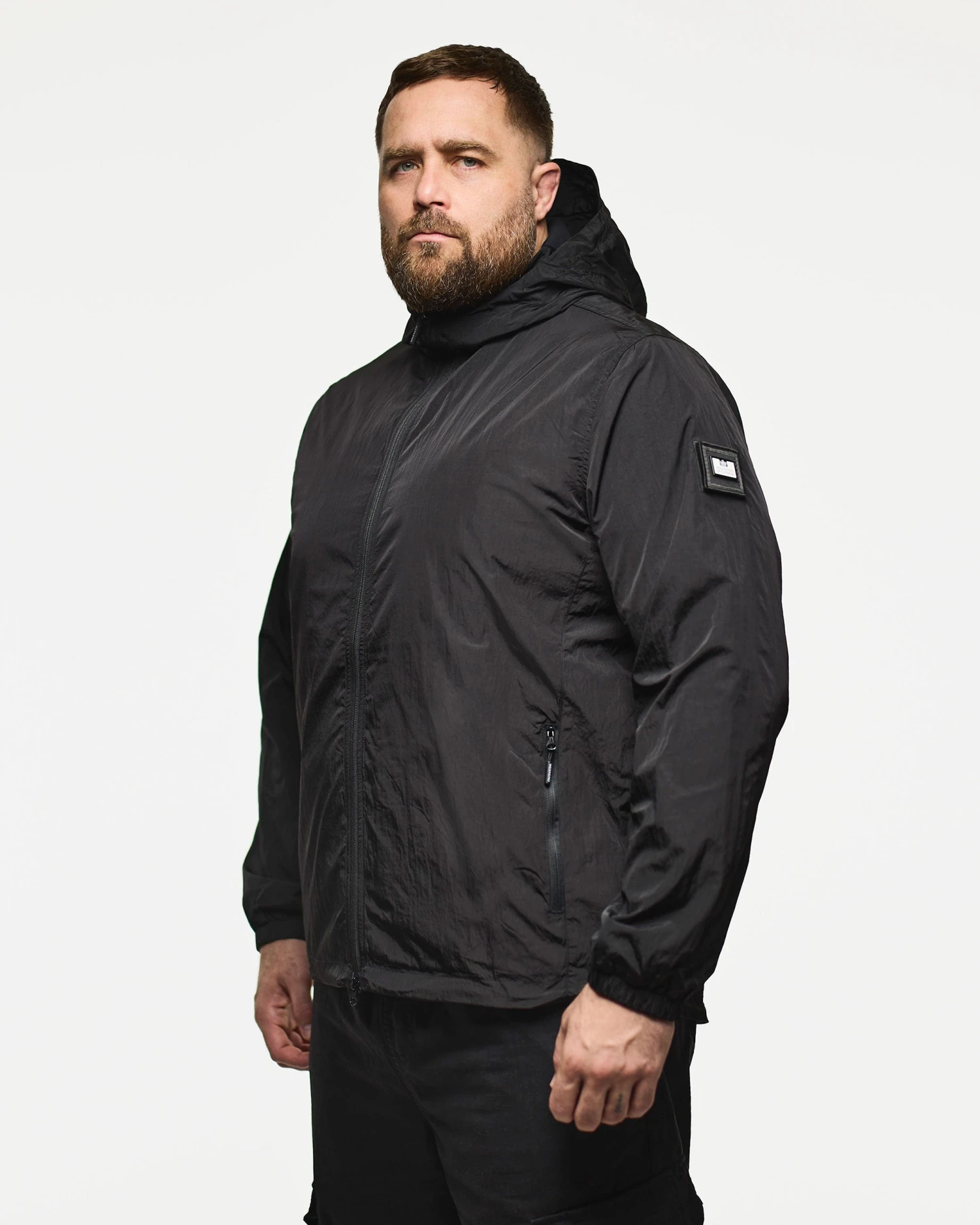 Weekend Offender Plus Size - Technician Fleece Lined Jacket Black 3 Weekend Offender Plus Size - Technician Fleece Lined Jacket Black - Image 3