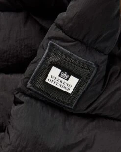 Weekend Offender Kids La Guardia Puffer Jacket Black -Weekend Offender JK3A02 LA GUARDIA BLACK 13699