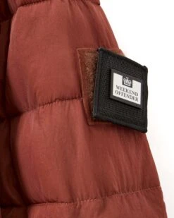 Weekend Offender La Guardia Puffer Jacket Clay -Weekend Offender JK3A02 LA GUARDIA CLAY 3609