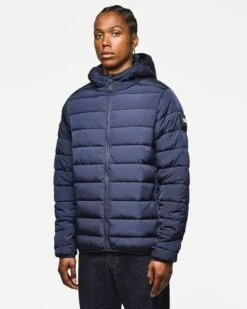 Weekend Offender La Guardia Puffer Jacket Navy 10 Weekend Offender La Guardia Puffer Jacket Navy -Weekend Offender JK3A02 LA GUARDIA NAVY 12167 MODEL