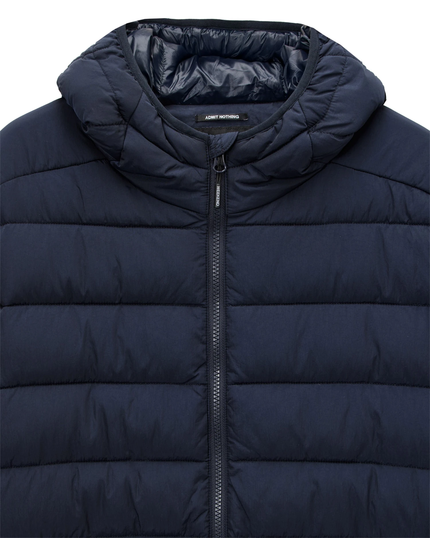 Weekend Offender La Guardia Puffer Jacket Navy 5 Weekend Offender La Guardia Puffer Jacket Navy - Image 5