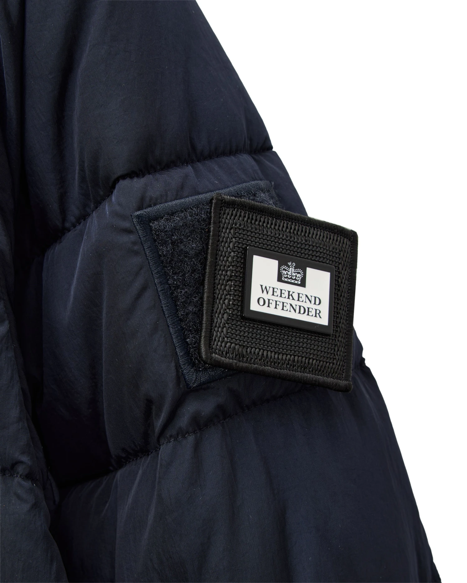 Weekend Offender La Guardia Puffer Jacket Navy 6 Weekend Offender La Guardia Puffer Jacket Navy - Image 6