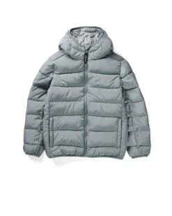 Weekend Offender Kids La Guardia Puffer Jacket Porpoise Grey