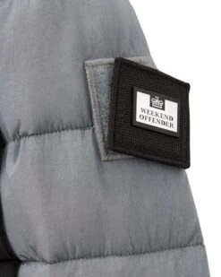 Weekend Offender La Guardia Puffer Jacket Porpoise Grey -Weekend Offender JK3A02 LA GUARDIA PORPOISE 3594