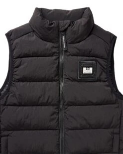 Weekend Offender Kids Gacha Puffer Gilet Black -Weekend Offender JK3A03 GACHA BLACK 13613