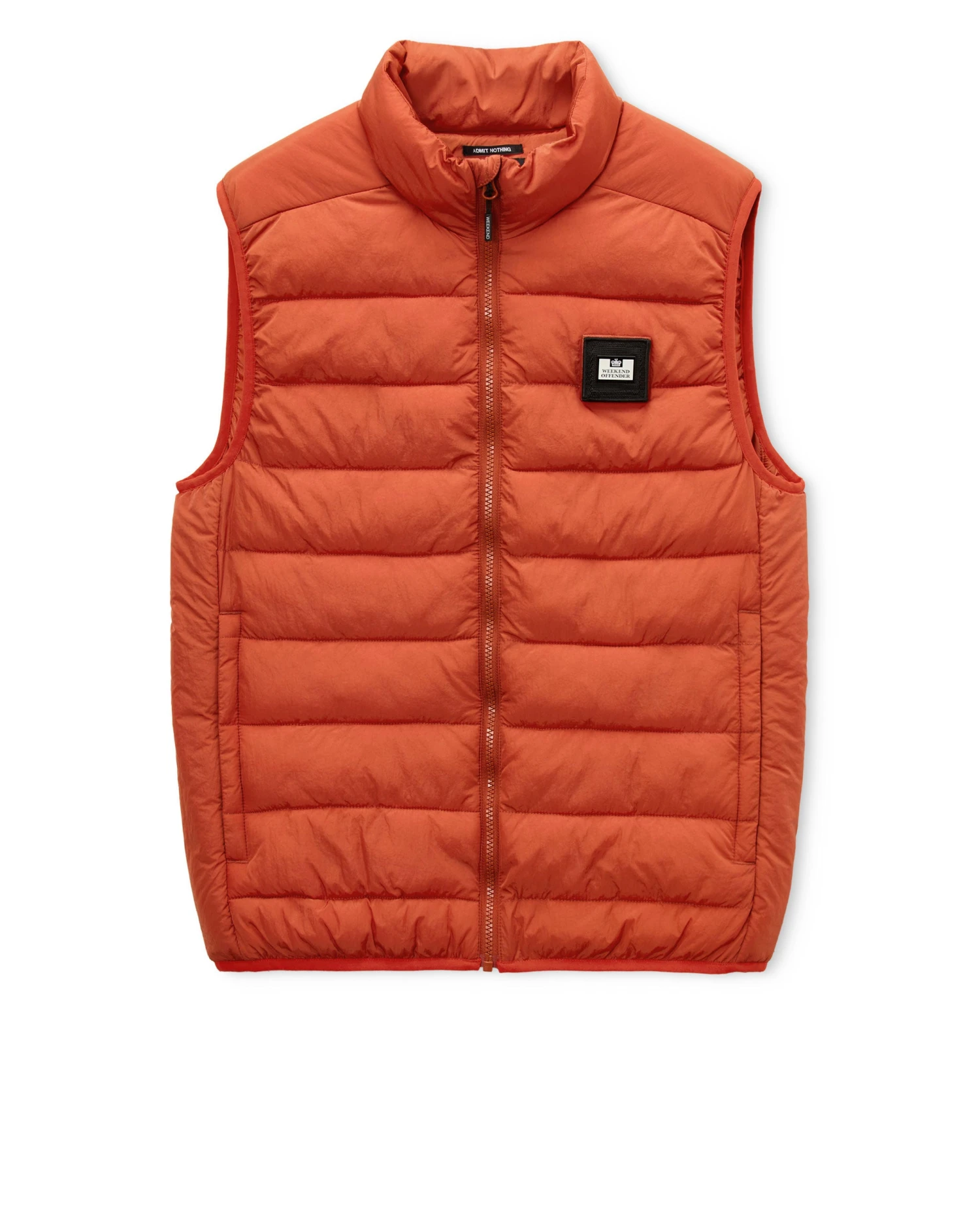 Weekend Offender Gacha Padded Gilet Sunset Orange 1 Weekend Offender Gacha Padded Gilet Sunset Orange
