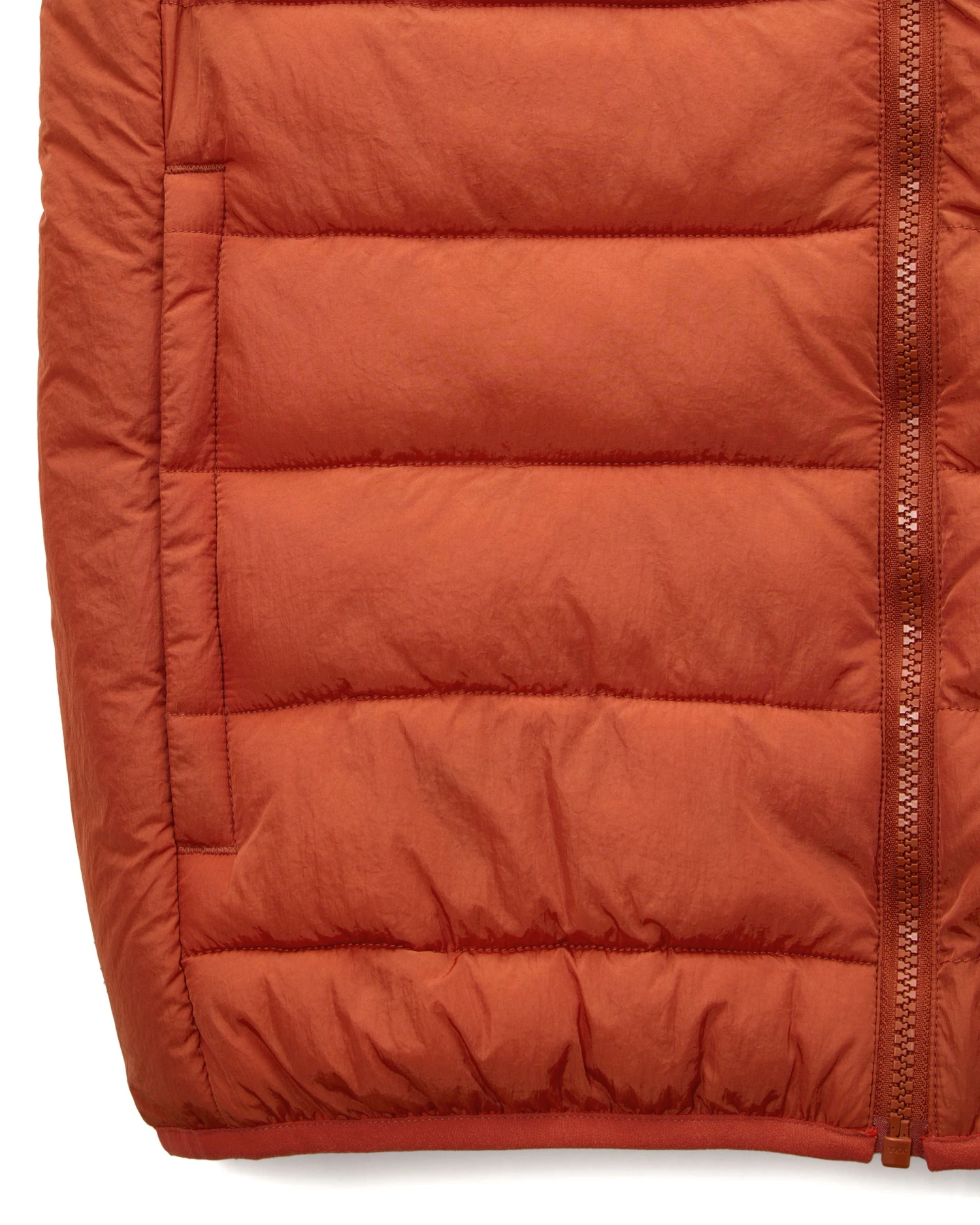 Weekend Offender Gacha Padded Gilet Sunset Orange 5 Weekend Offender Gacha Padded Gilet Sunset Orange - Image 5
