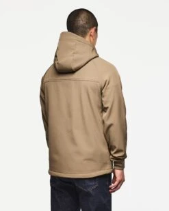 Weekend Offender Stipe Softshell Jacket Tobacco Brown -Weekend Offender JK3A06 STIPE TOBACCO 11749