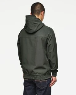 Weekend Offender Sulta Softshell Bomber Jacket Black Forest Green -Weekend Offender JK3A07 SULTA BLACK FOREST 11672